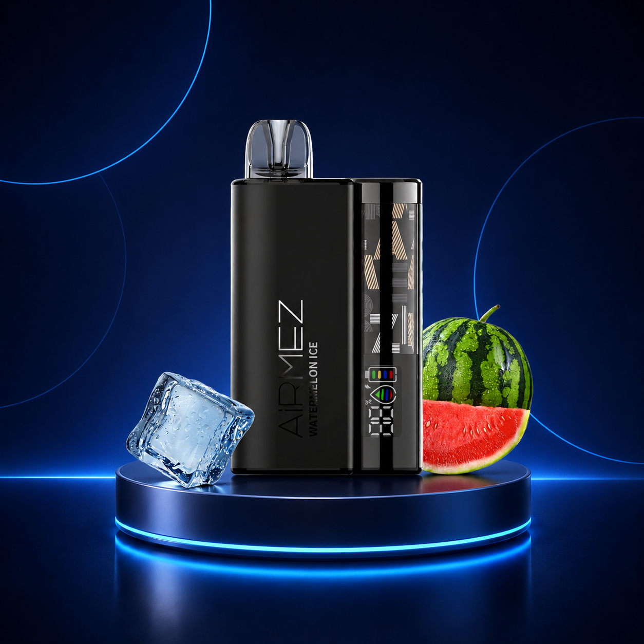 AirMez Watermelon Ice Einweg Vape 12000 Zuege 2 Prozent